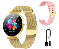 Manta Alexa Lux Gold + Różowy Pasek - 1377394 - zdjęcie 2